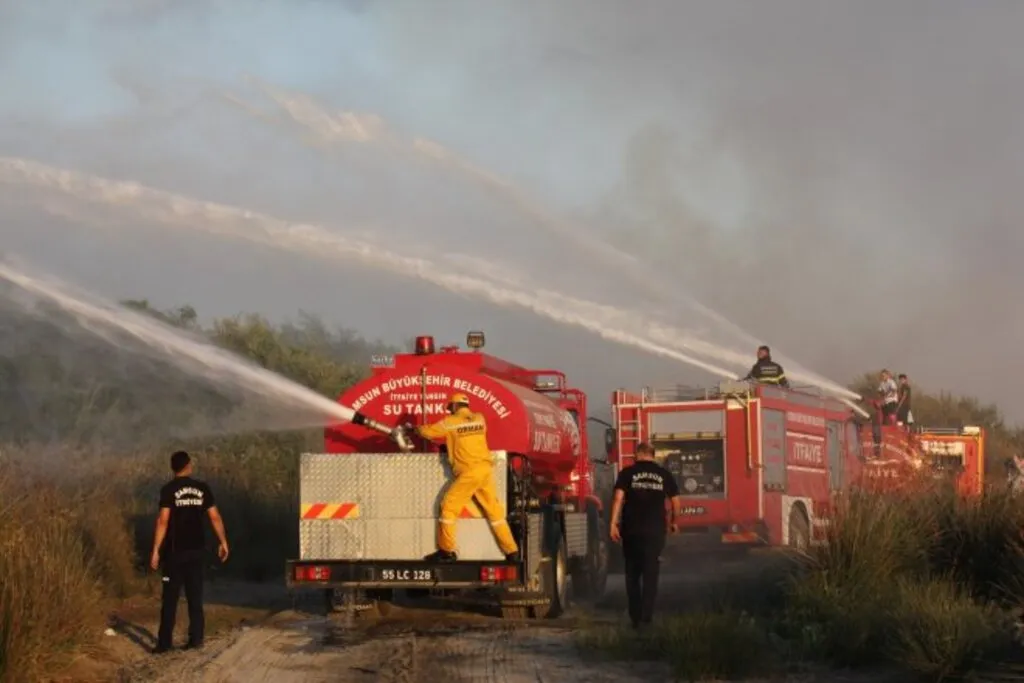 Kuş Cenneti'ndeki Yangının Görüntüleri - Resim 16