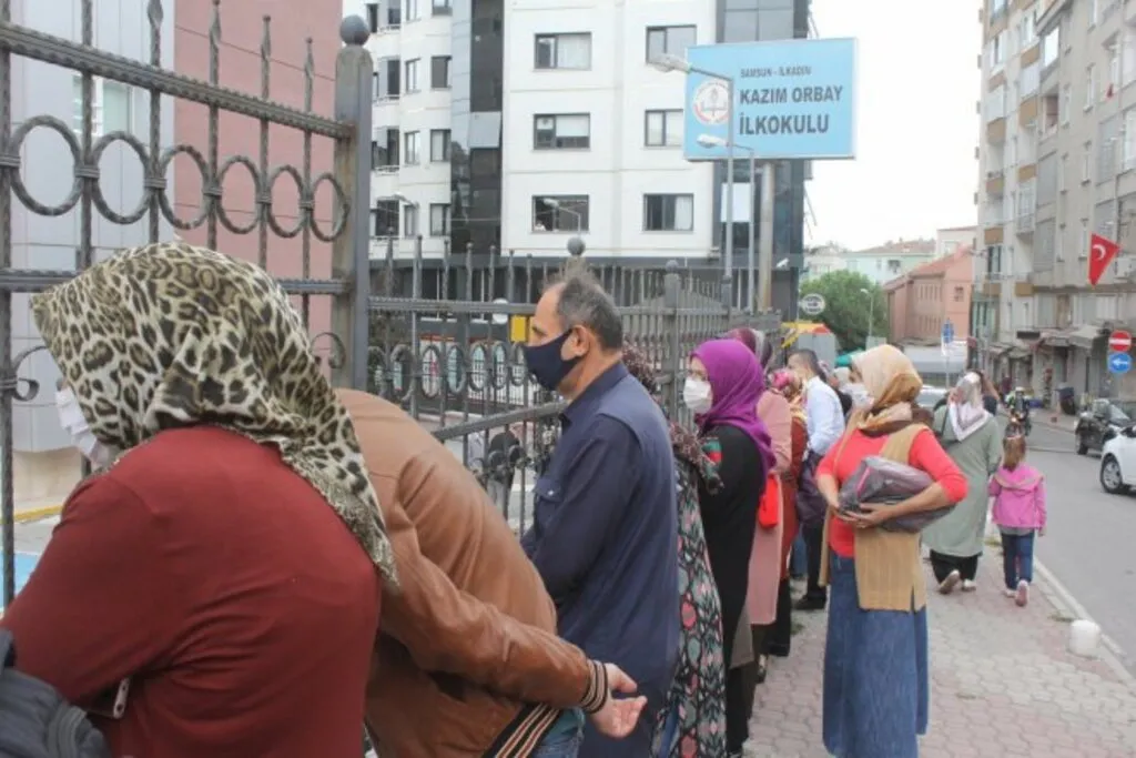 Samsun'da Koronavirüs Gölgesinde Ders Başı - Resim 12