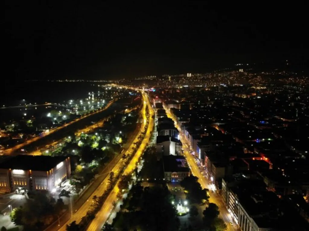 Samsun'da kısıtlama havadan görüntülendi - Resim 3