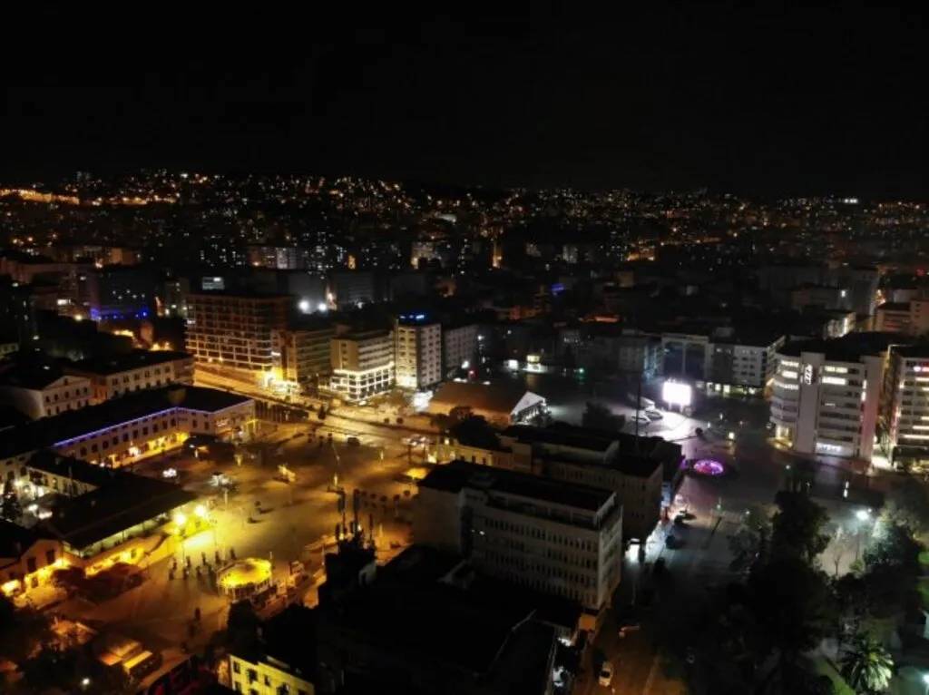 Samsun'da kısıtlama havadan görüntülendi - Resim 7