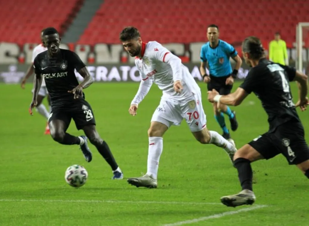 Samsunspor: 1 Altay: 0 Maçtan Kareler - Resim 4