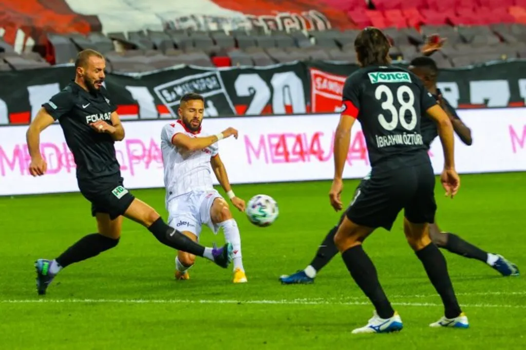 Samsunspor: 1 Altay: 0 Maçtan Kareler - Resim 21