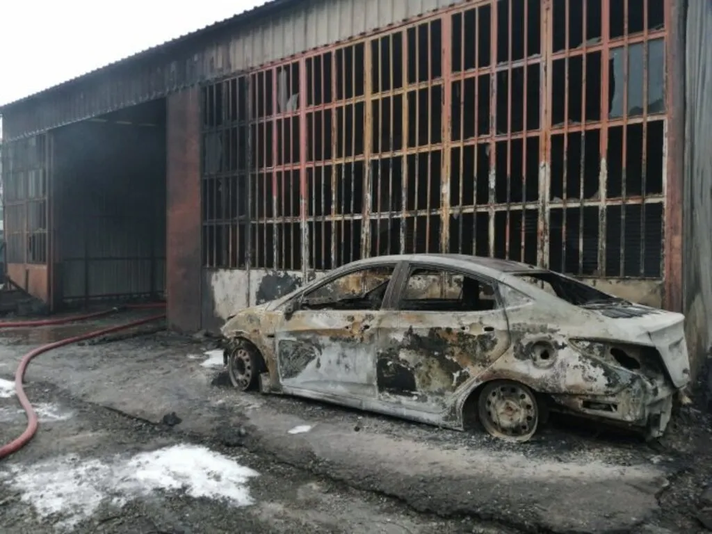Samsun'da sanayi sitesinde iş yerleri alev alev yandı! - Resim 31