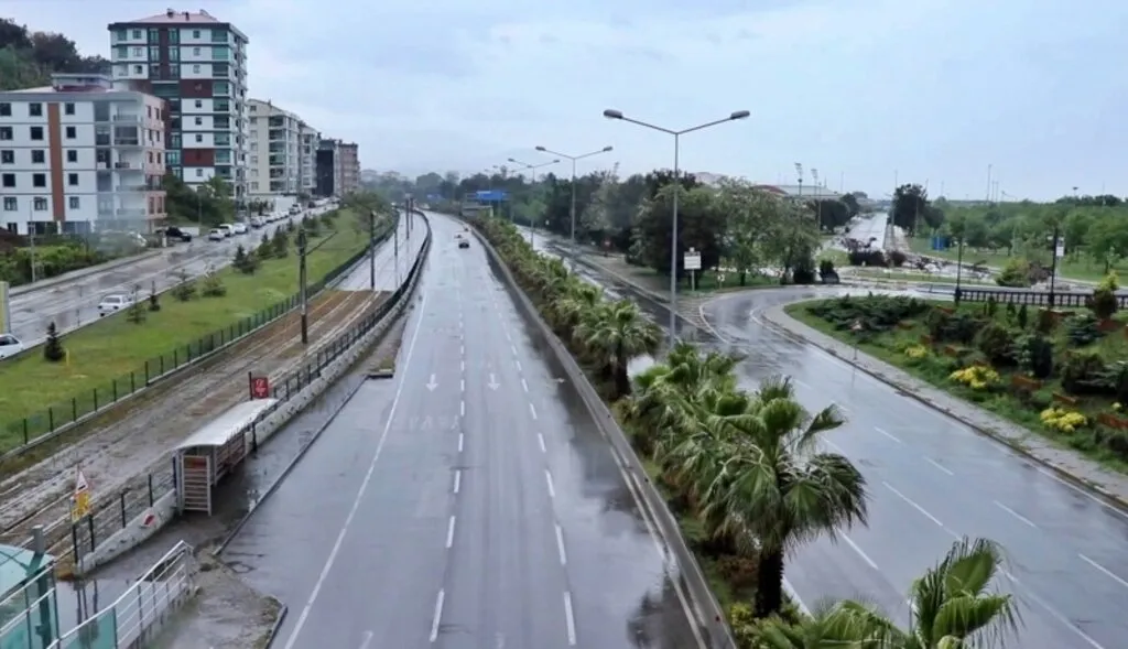 Samsun'da Sağanak Yağış - Resim 6