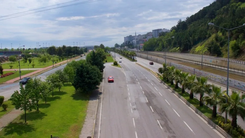 Samsun'da Sokağa Çıkma Kısıtlamasında Sessizlik - Resim 5