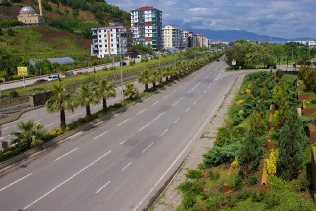 Samsun'da Sokağa Çıkma Kısıtlamasında Sessizlik - Resim 8