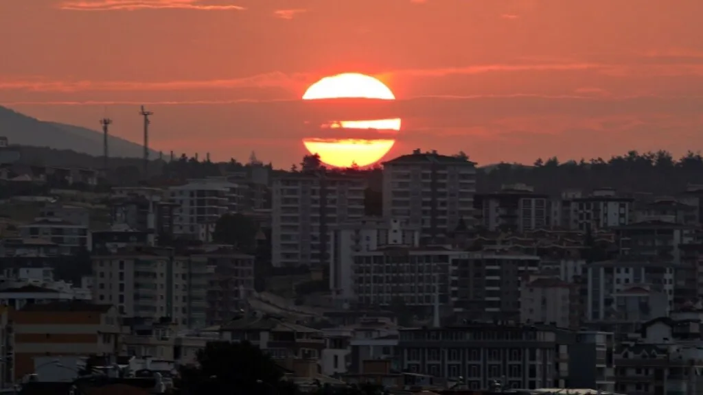 Samsun'da Gün Batımı - Resim 1
