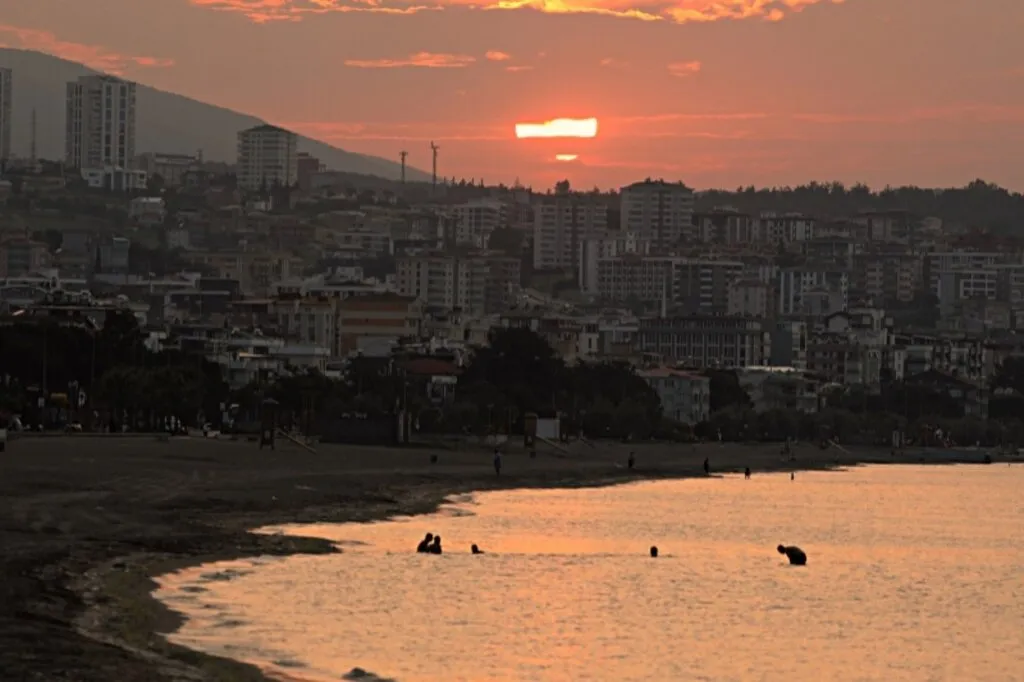 Samsun'da Gün Batımı - Resim 4