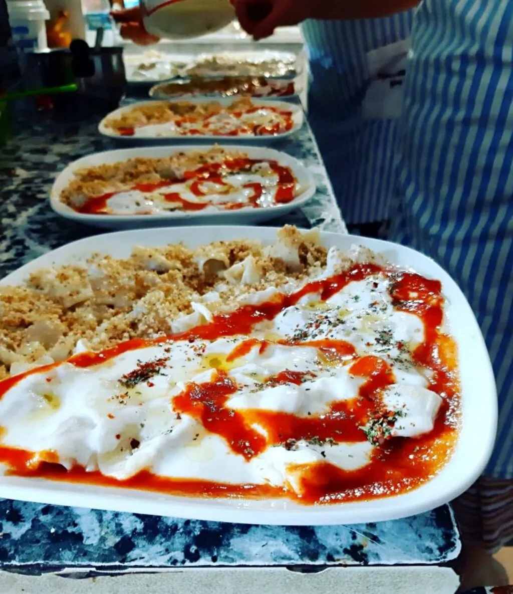 Samsun'un coğrafi işaret tescilli Yakakent mantısı, damakları şenlendiriyor - Resim 15