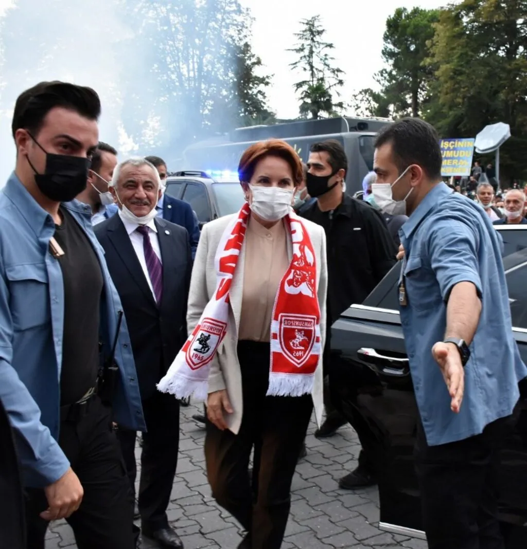 İYİ Parti Genel Başkanı Meral Akşener'in Samsun Ziyaretinden Kareler - Resim 7