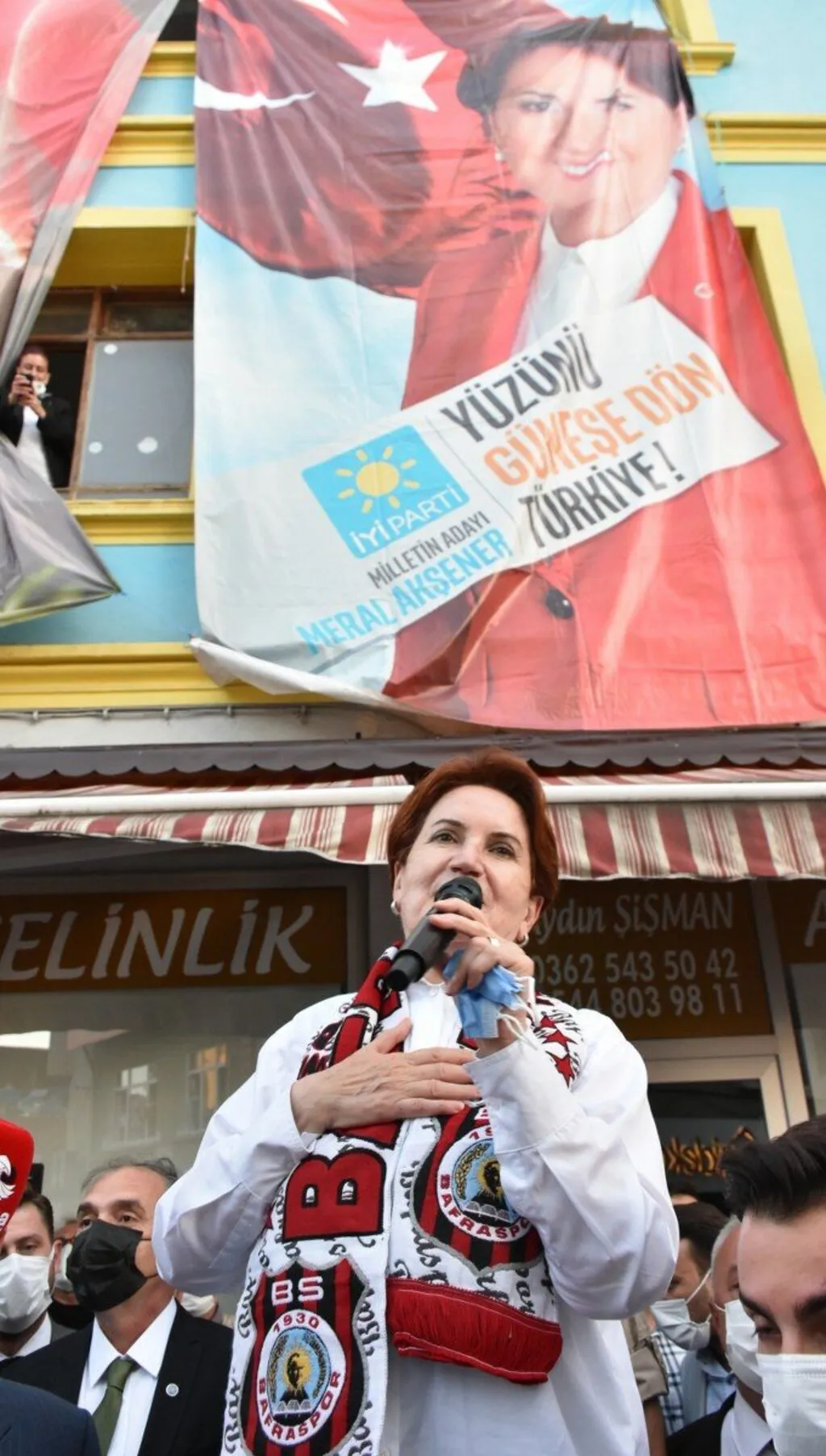 İYİ Parti Genel Başkanı Meral Akşener'in Samsun Ziyaretinden Kareler - Resim 32