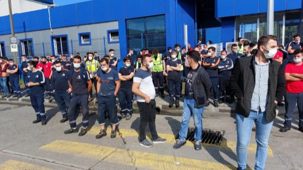 Samsun'da otomotiv fabrikasında yangın: 19 işçi hastanelik oldu - Resim 3