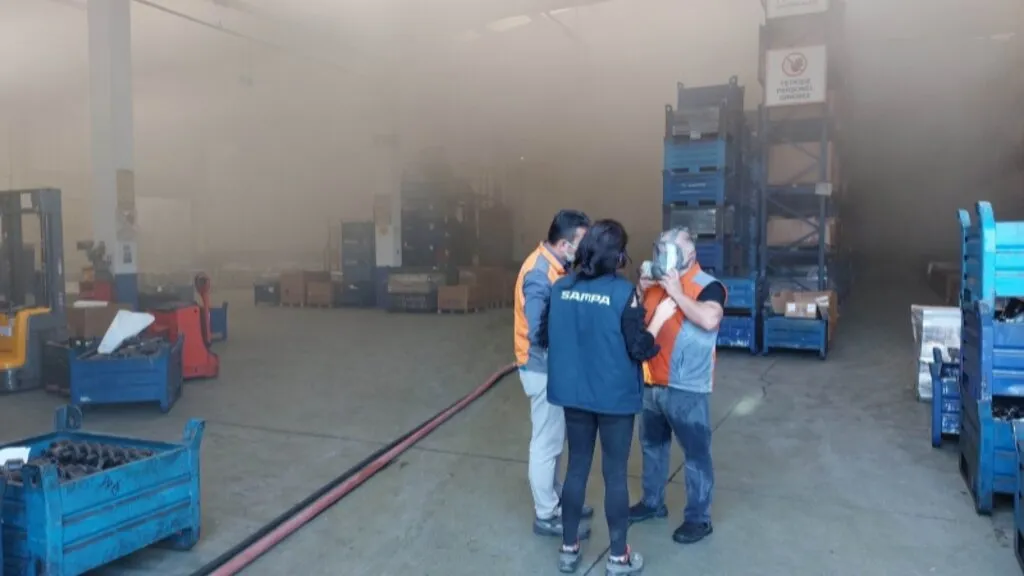 Samsun'da otomotiv fabrikasında yangın: 19 işçi hastanelik oldu - Resim 11