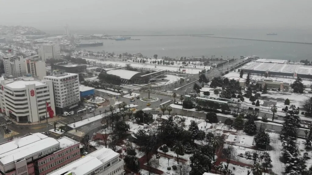 Samsun Kar Altında - Resim 10