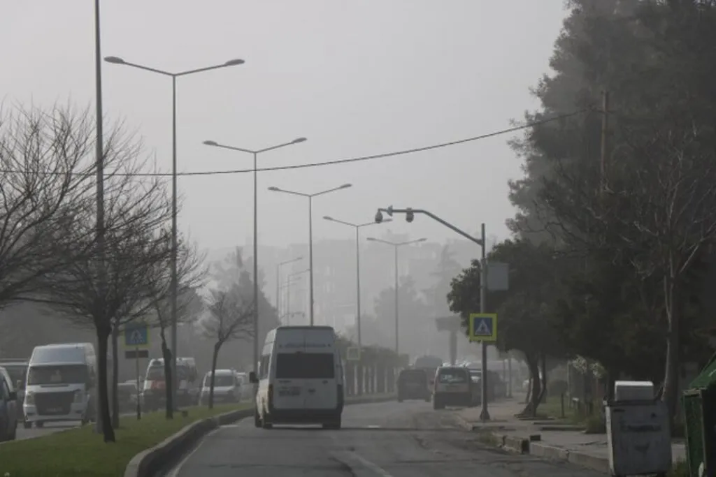 Samsun'da sis ve puslu hava - Resim 5