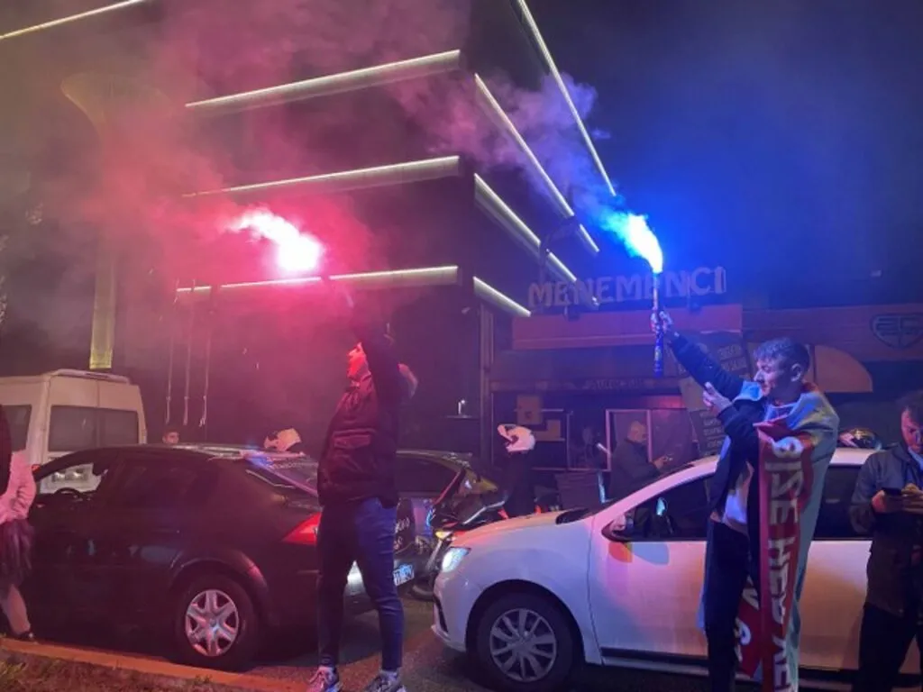 Samsunspor ve Trabzonspor taraftarı arasında gerginlik - Resim 9