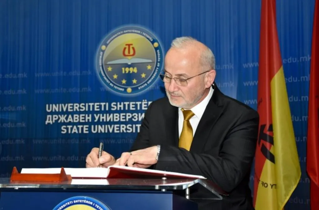 Rektör Ünal, Balkan Gezisine Kuzey Makedonya’da Devam Ediyor - Resim 5