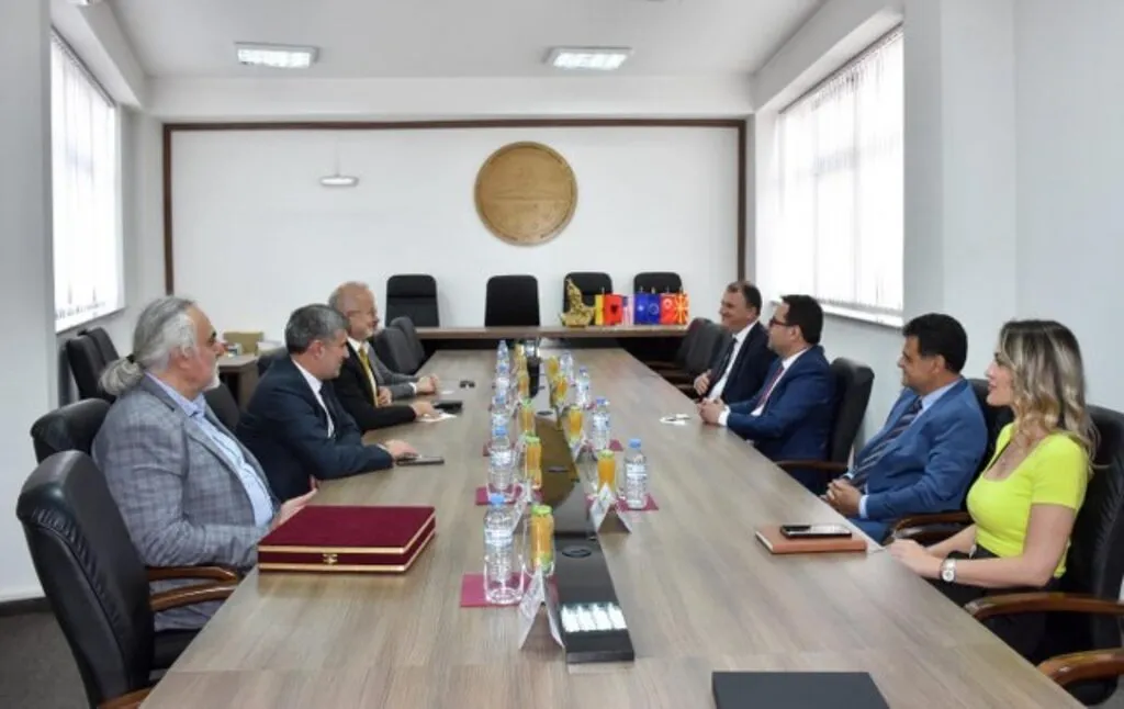 Rektör Ünal, Balkan Gezisine Kuzey Makedonya’da Devam Ediyor - Resim 7