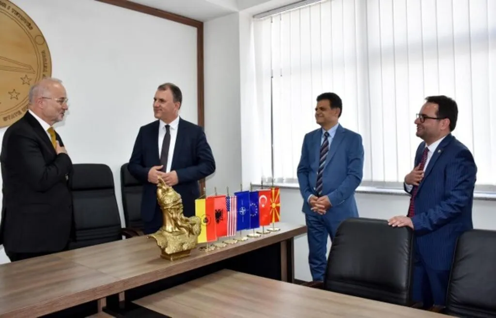 Rektör Ünal, Balkan Gezisine Kuzey Makedonya’da Devam Ediyor - Resim 9