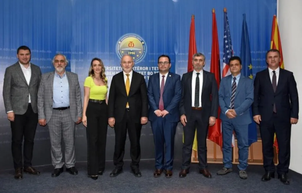 Rektör Ünal, Balkan Gezisine Kuzey Makedonya’da Devam Ediyor - Resim 10