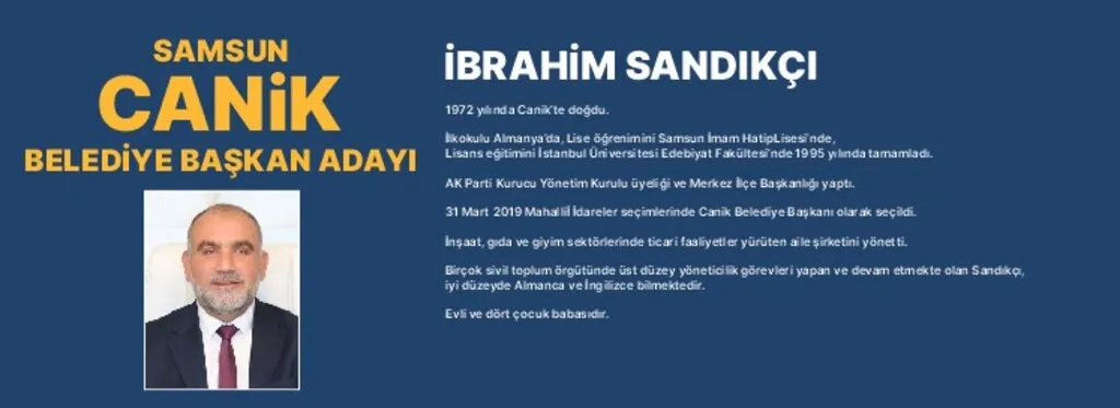 İşte AK Parti Samsun İlçe Belediye Başkan Adaylarının Özgeçmişi - Resim 4