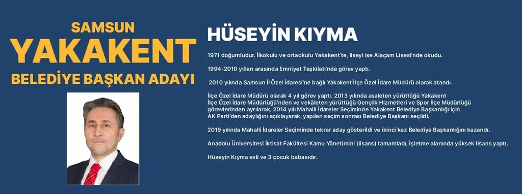 İşte AK Parti Samsun İlçe Belediye Başkan Adaylarının Özgeçmişi - Resim 9
