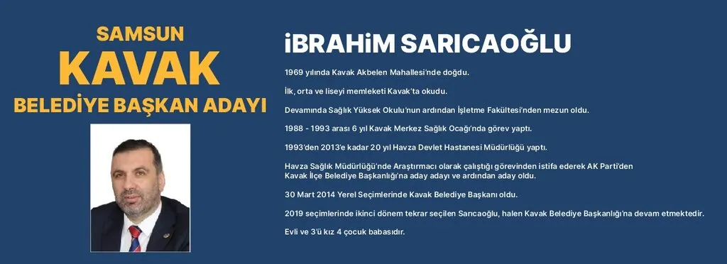 İşte AK Parti Samsun İlçe Belediye Başkan Adaylarının Özgeçmişi - Resim 11