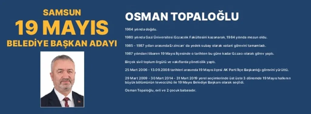 İşte AK Parti Samsun İlçe Belediye Başkan Adaylarının Özgeçmişi - Resim 18