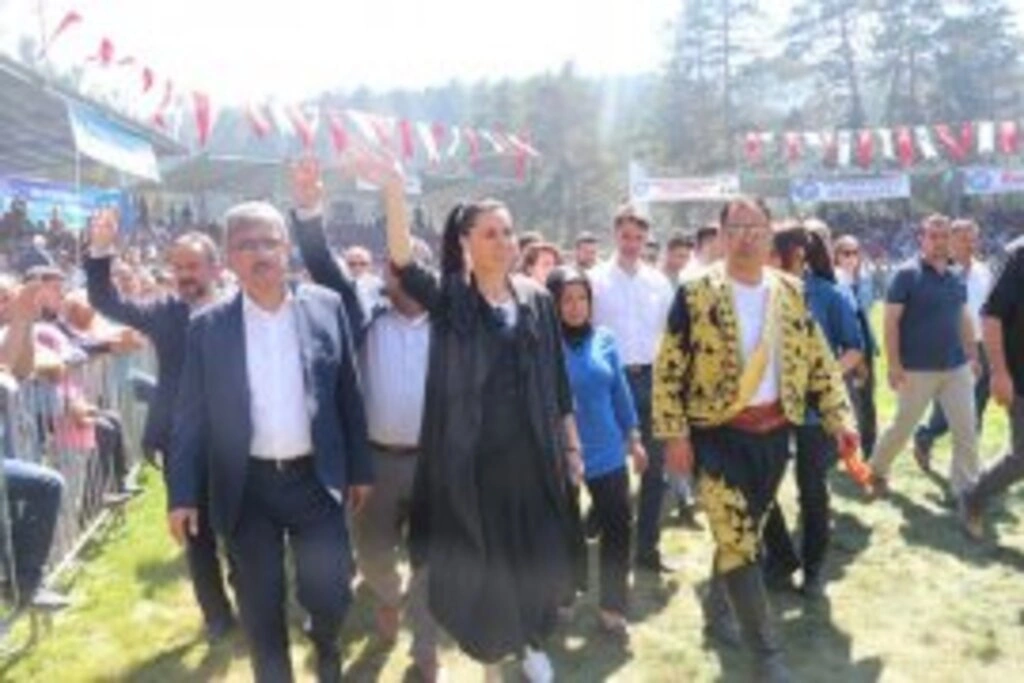 Vezirköprü Kunduz Güreşleri'nin ağası, iş adamı Bilal Acar  bayrağı devretti - Resim 10