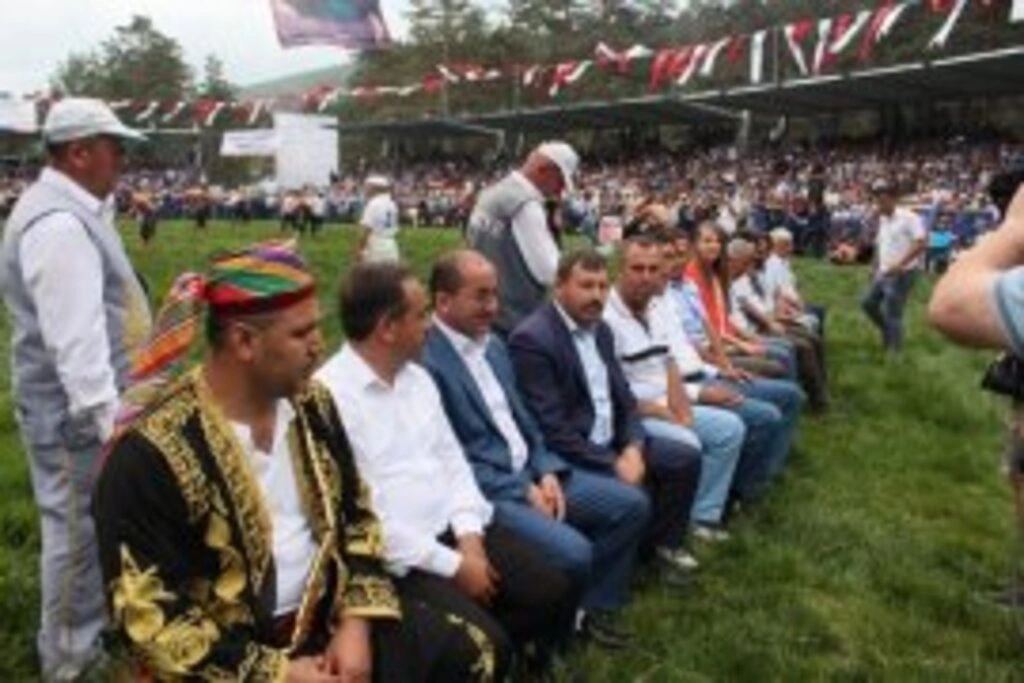 Vezirköprü Kunduz Güreşleri'nin ağası, iş adamı Bilal Acar  bayrağı devretti - Resim 17