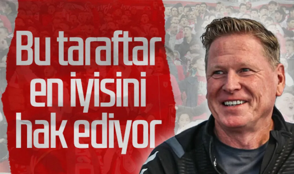 Samsunspor Teknik Direktörü Markus Gisdol: 'Bu taraftar en iyisini hak ediyor' - Resim 1
