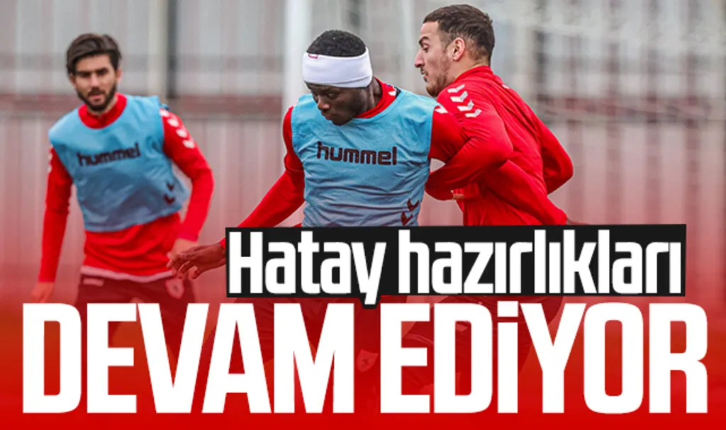 Samsunspor, Hatayspor Maçı Hazırlıklarına Devam Ediyor - Resim 1