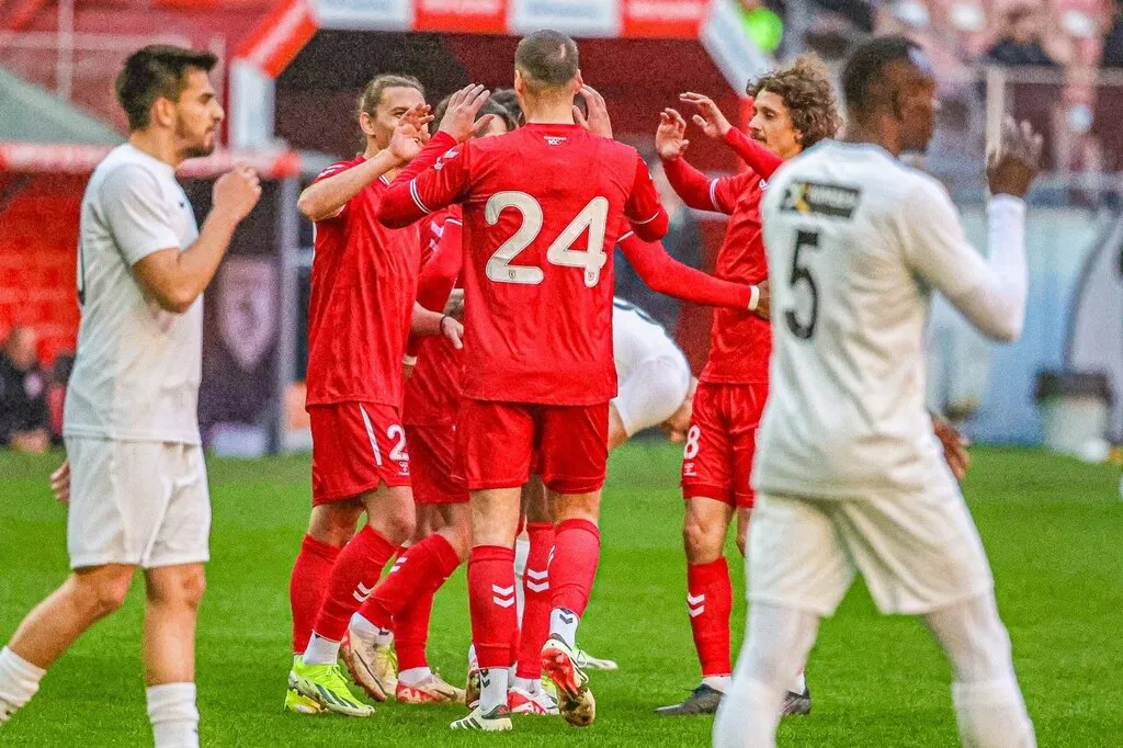 Samsunspor'dan 6 gollü galibiyet - Resim 11