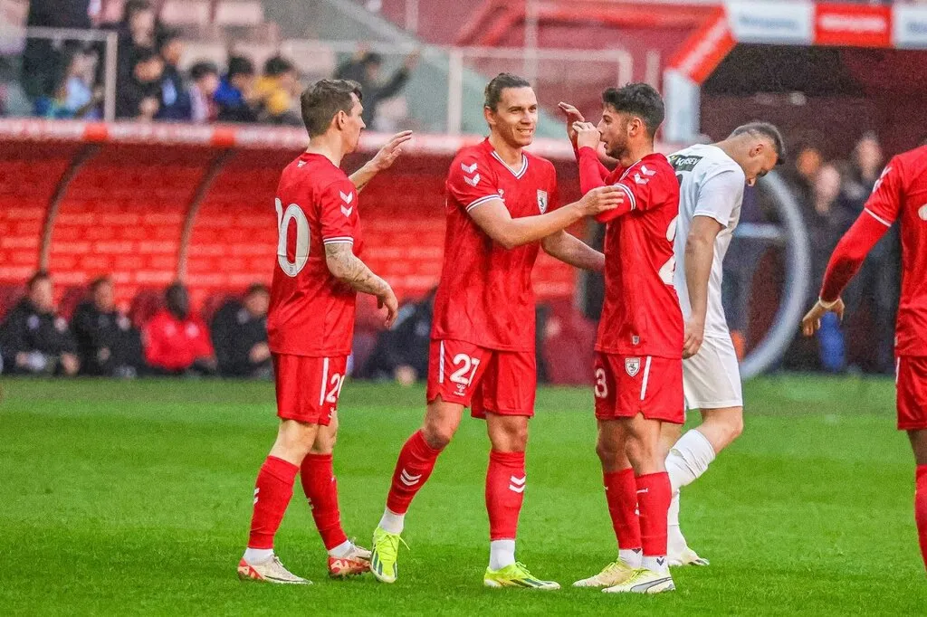 Samsunspor'dan 6 gollü galibiyet - Resim 19