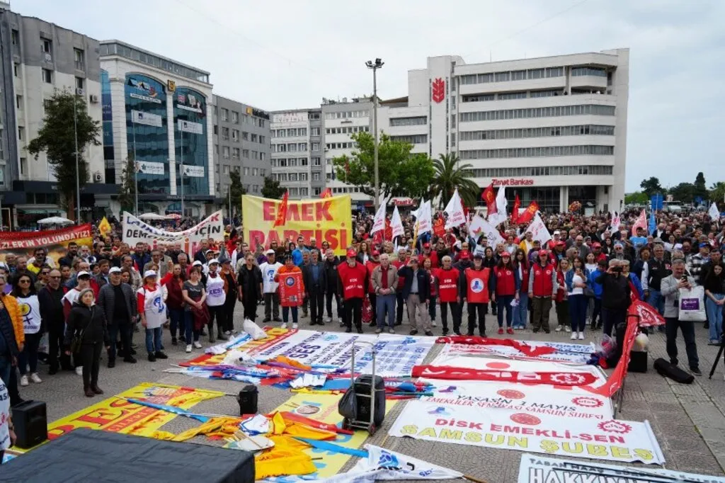 Samsun'da 1 Mayıs coşkuyla kutlandı - Resim 10