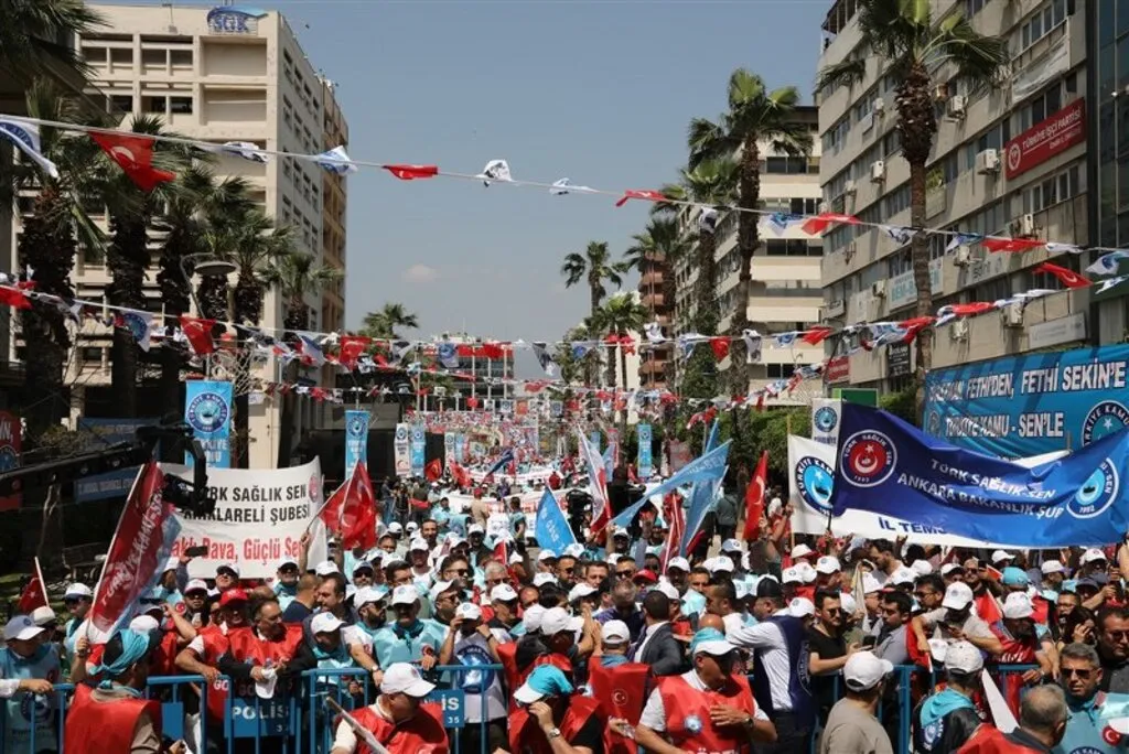Samsun'da 1 Mayıs coşkuyla kutlandı - Resim 12