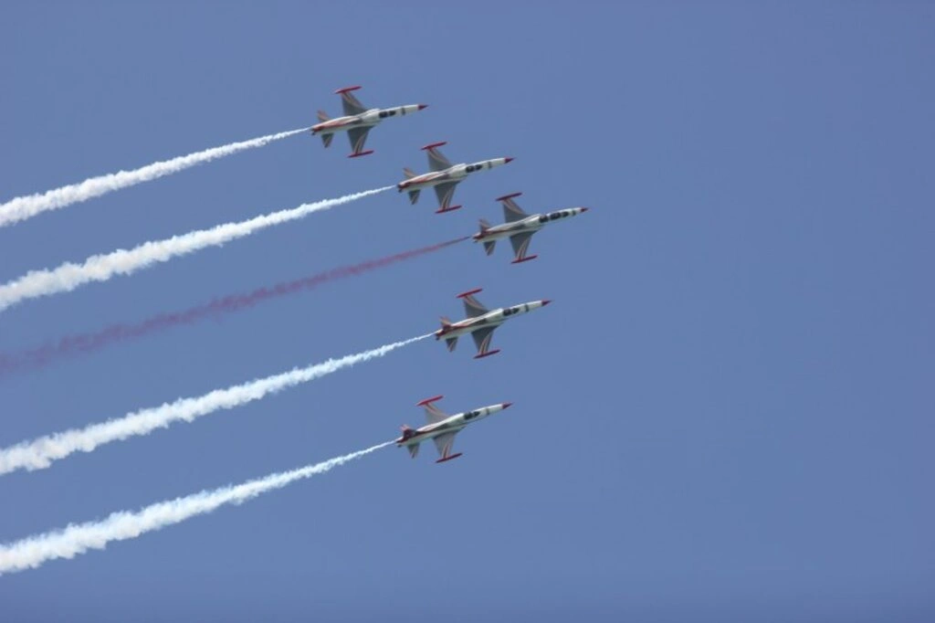 Türk Yıldızları, SOLOTÜRK, HÜRJET ve helikopter gösterileri nefesleri kesti - Resim 4