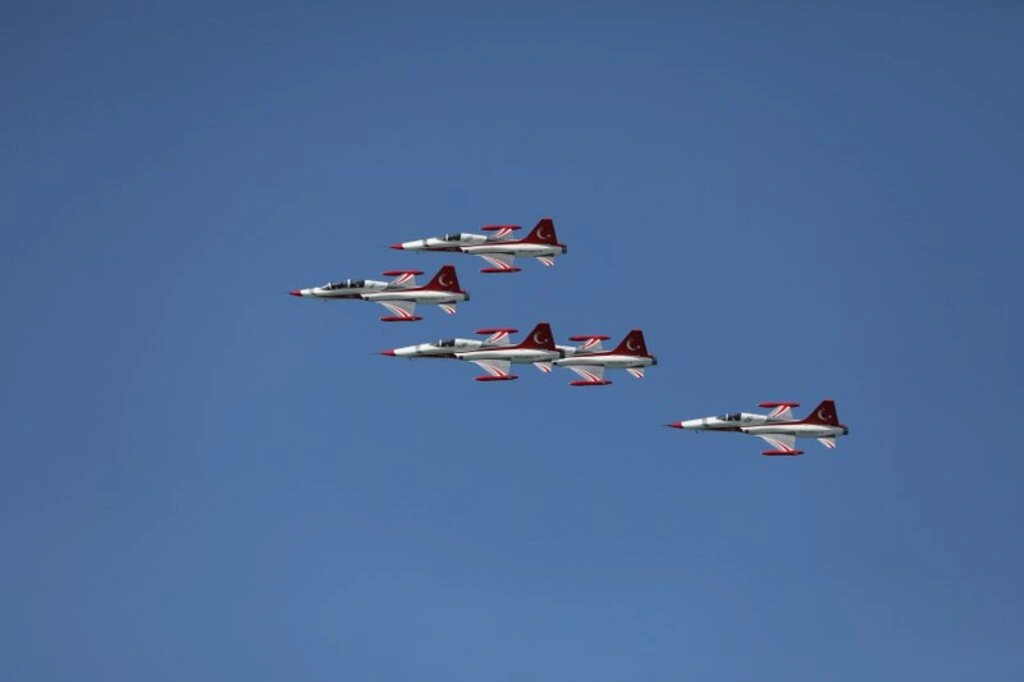 Türk Yıldızları, SOLOTÜRK, HÜRJET ve helikopter gösterileri nefesleri kesti - Resim 15