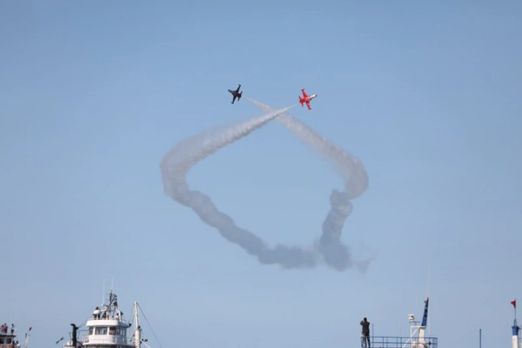 Türk Yıldızları, SOLOTÜRK, HÜRJET ve helikopter gösterileri nefesleri kesti - Resim 18