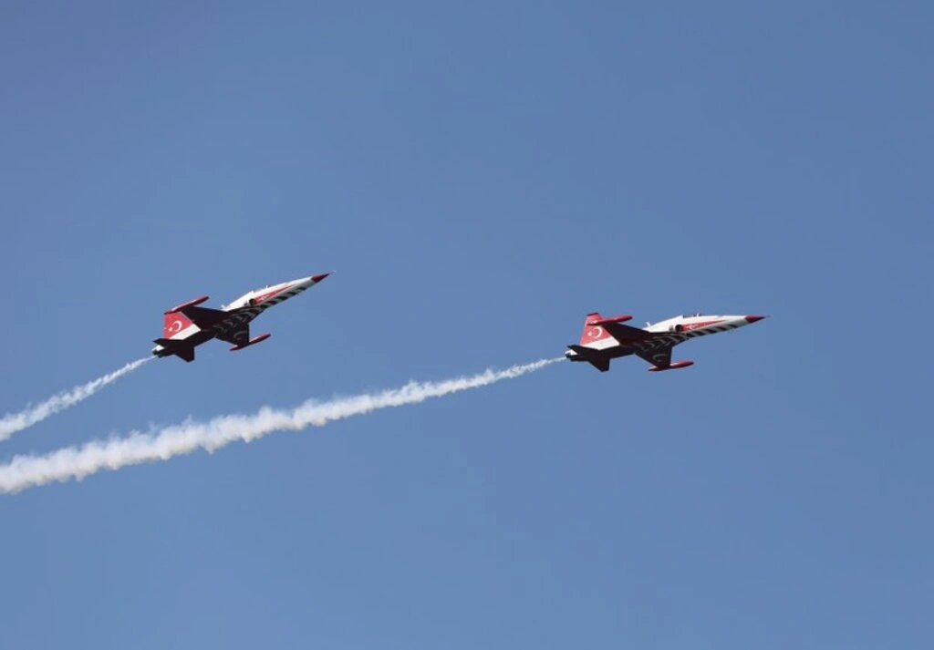 Türk Yıldızları, SOLOTÜRK, HÜRJET ve helikopter gösterileri nefesleri kesti - Resim 21