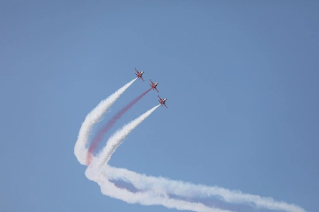 Türk Yıldızları, SOLOTÜRK, HÜRJET ve helikopter gösterileri nefesleri kesti - Resim 23