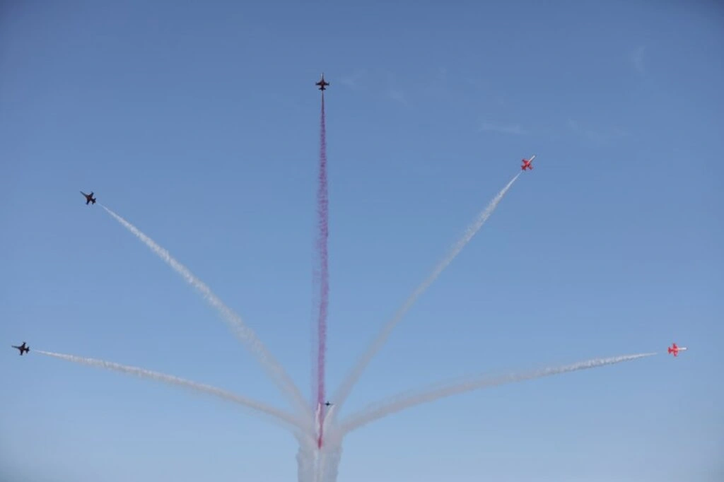 Türk Yıldızları, SOLOTÜRK, HÜRJET ve helikopter gösterileri nefesleri kesti - Resim 29