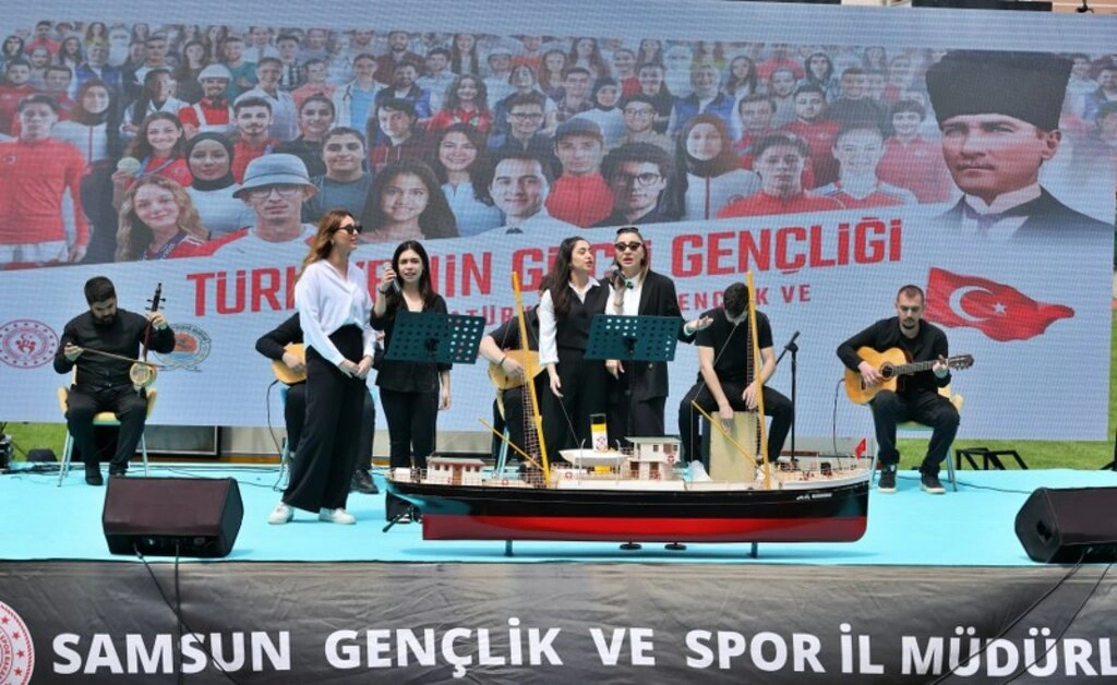 Samsun'da 19 Mayıs Atatürk'ü Anma Gençlik ve Spor Bayramı Coşkuyla Kutlandı - Resim 94