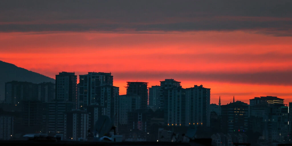 Samsun'da gün batımı - Resim 2