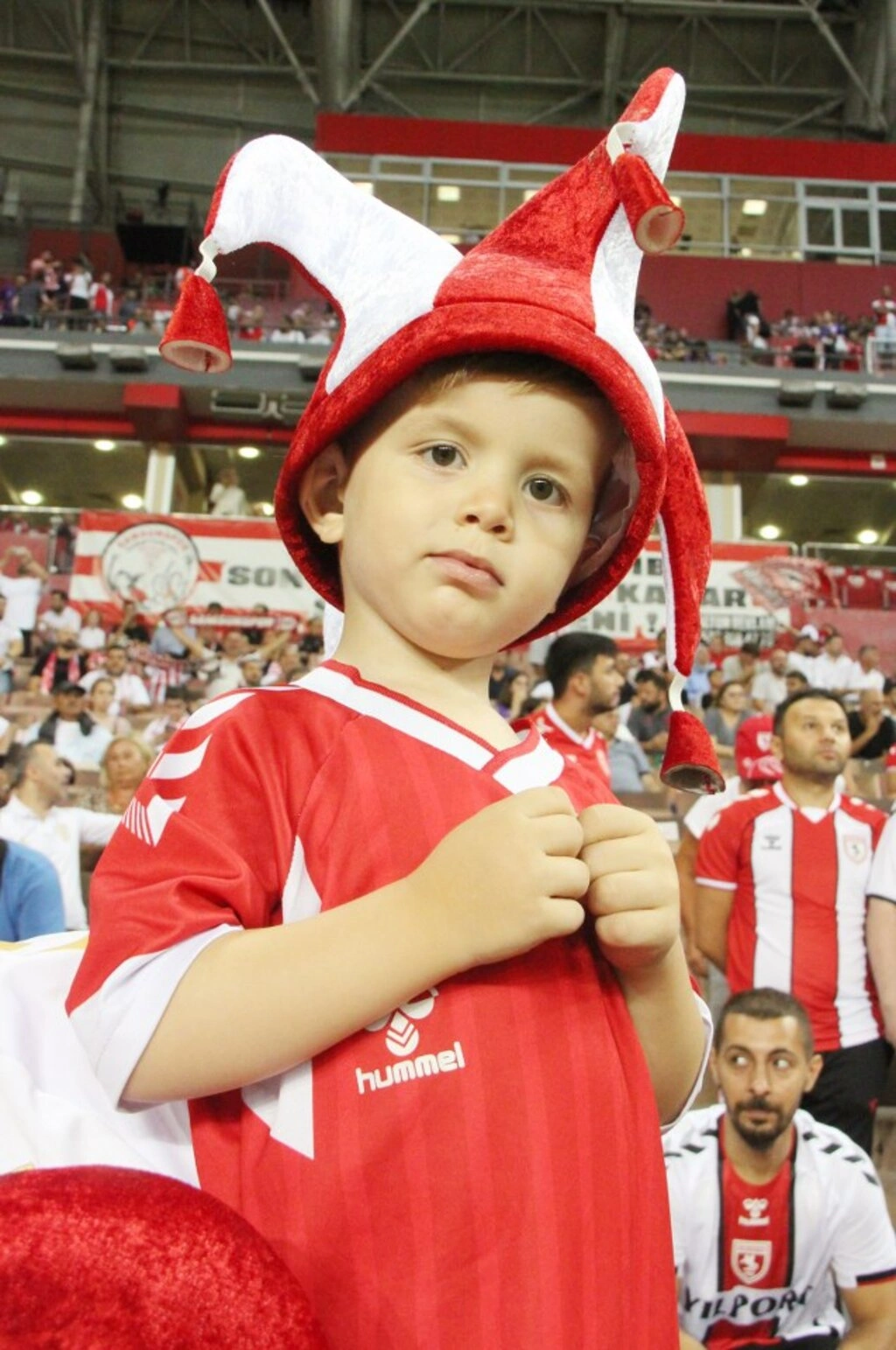 Samsunspor'un Beşiktaş Maçında Stadyum Dolmadı Ama Tribünler Güzeldi - Resim 13