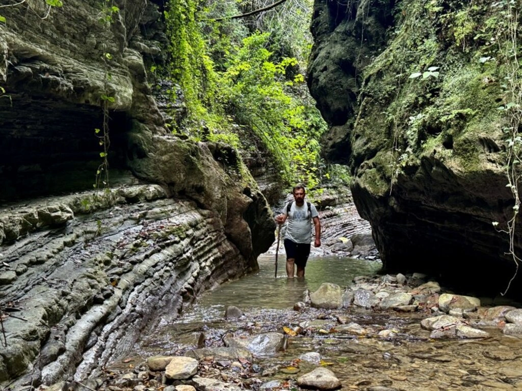 Cevizdibi Kanyonu doğal güzellikleriyle Karadeniz'de turizm rotalarından biri olmaya aday - Resim 17
