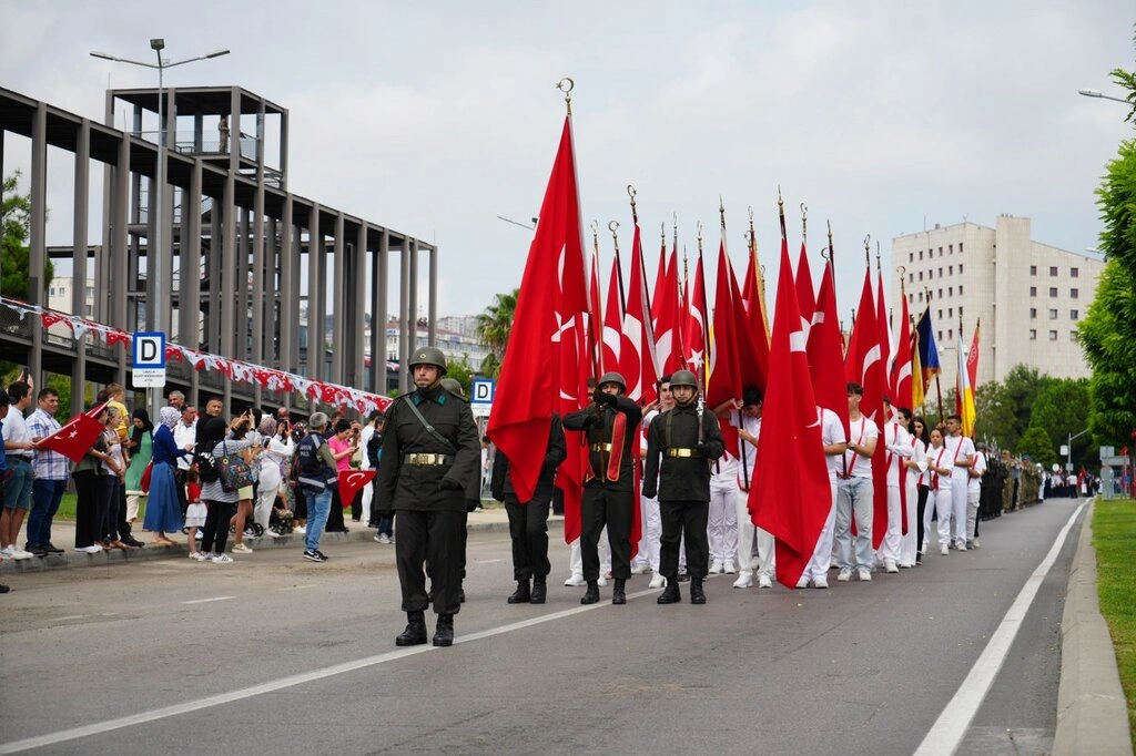 Samsun'dan 30 Ağustos Kareleri! 102. Yıl Coşkuyla Kutlandı... - Resim 6
