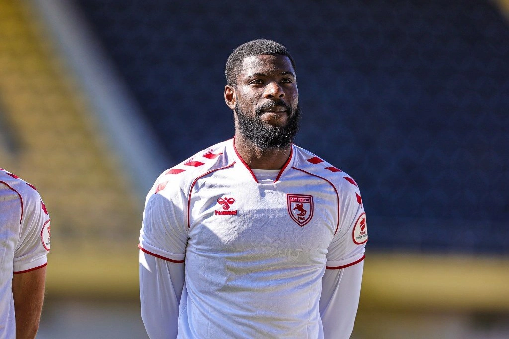 Bayburt İl Özel İdare Spor - Samsunspor Maçından Kareler  - Resim 4