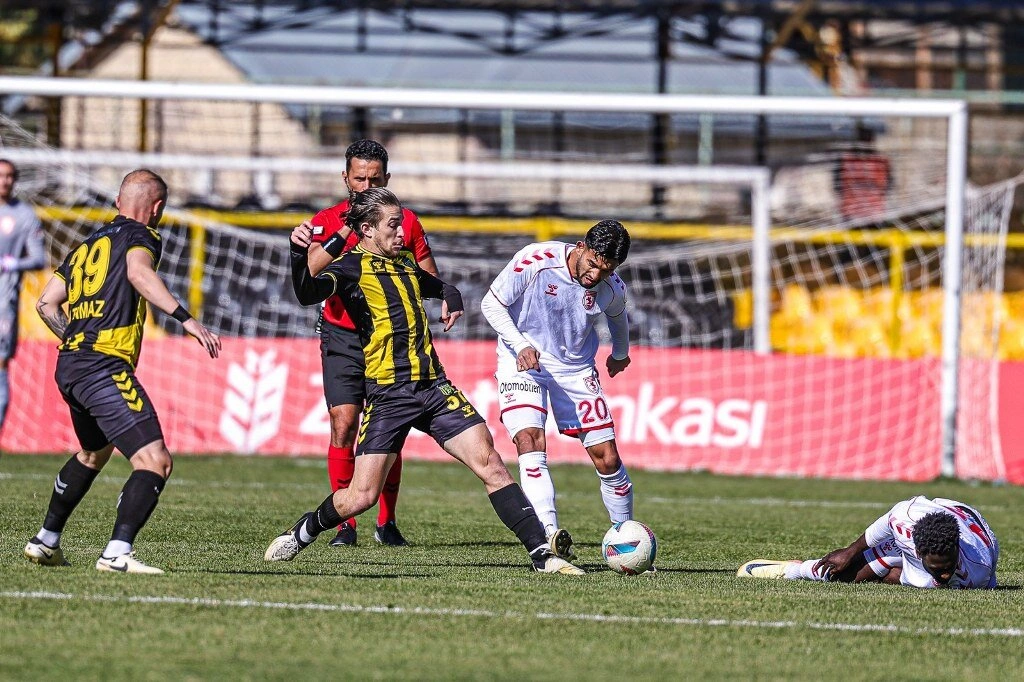 Bayburt İl Özel İdare Spor - Samsunspor Maçından Kareler  - Resim 5