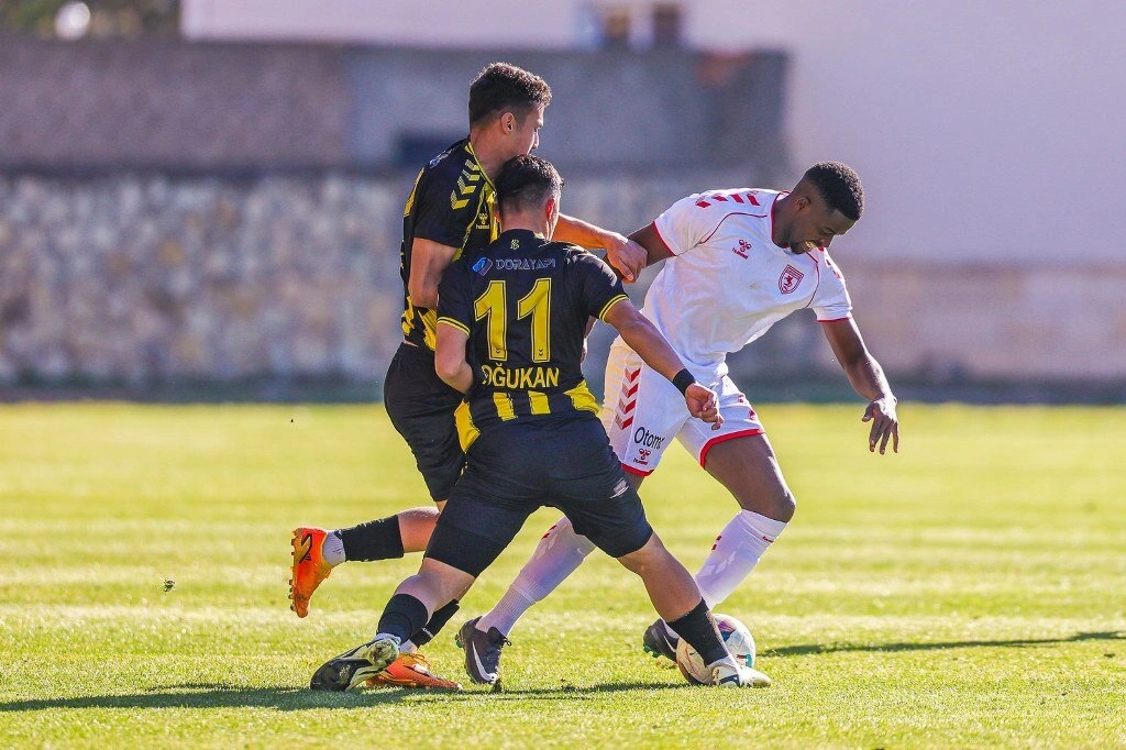 Bayburt İl Özel İdare Spor - Samsunspor Maçından Kareler  - Resim 10